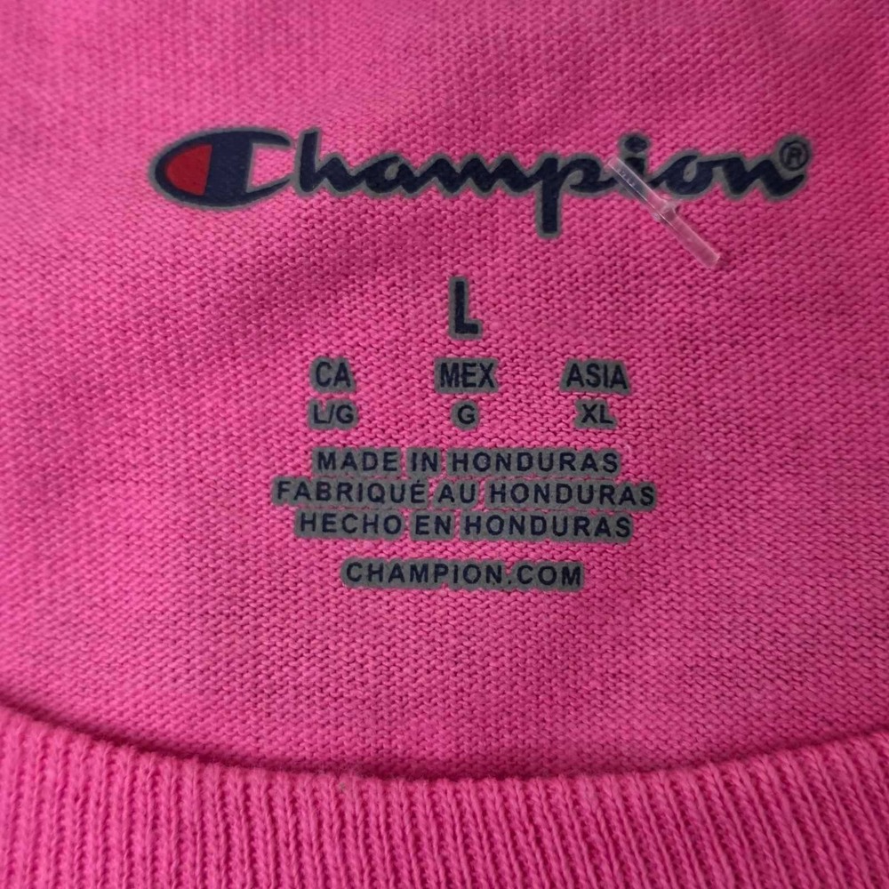 Champion University of South Carolina USC Gamecocks Long Sleeve Tee Pink Large L - Picture 7 of 9